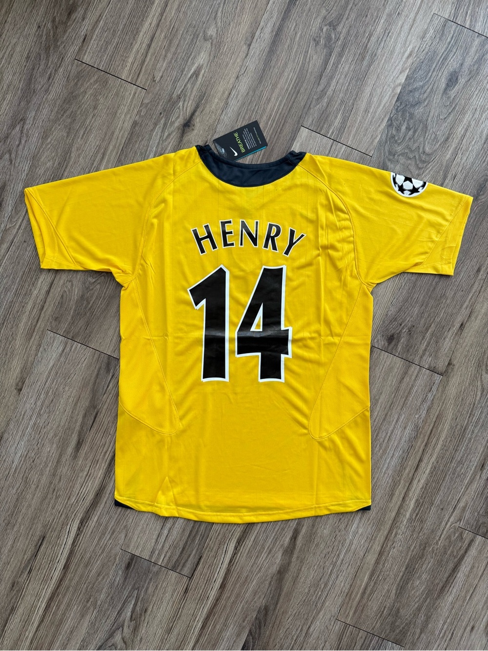 Arsenal Away Retro Jersey  #14 T Henry